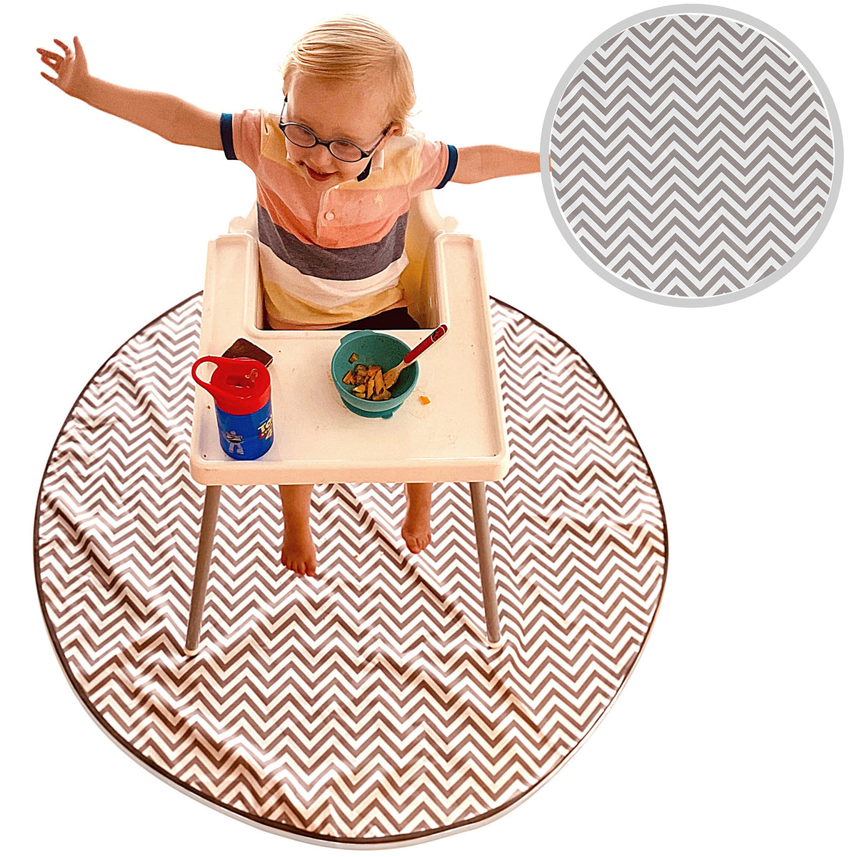 Babycurls Multipurpose Baby High Chair Splash Mat –