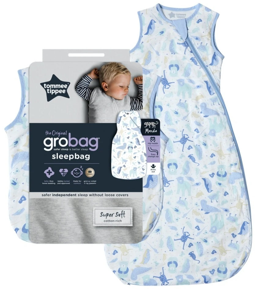 Tommee Tippee Grobag Baby Sleeping Bag Animal Encyclopedia 618 Months