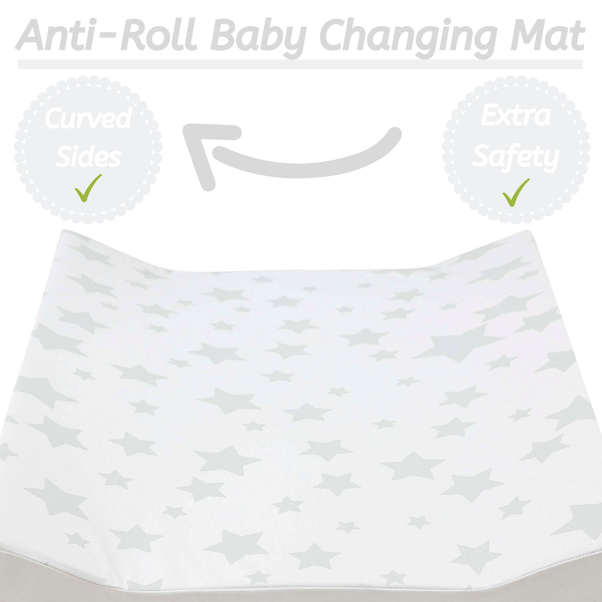 Wedge Changing Mat With Raised Edges Koko Grey Star Deluxe Wedge ...