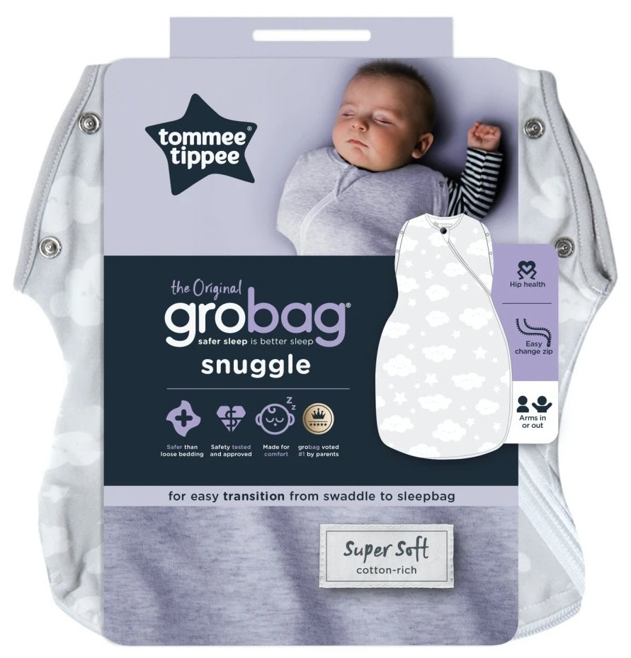 Tommee Tippee Grobag Snuggle Sleep Bag 3-9 Months Tog Happy
