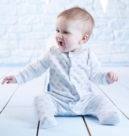 Gro Suit Grobag Baby Grosuit Super Soft White Jersey Cotton With Quilted Sleeve ...