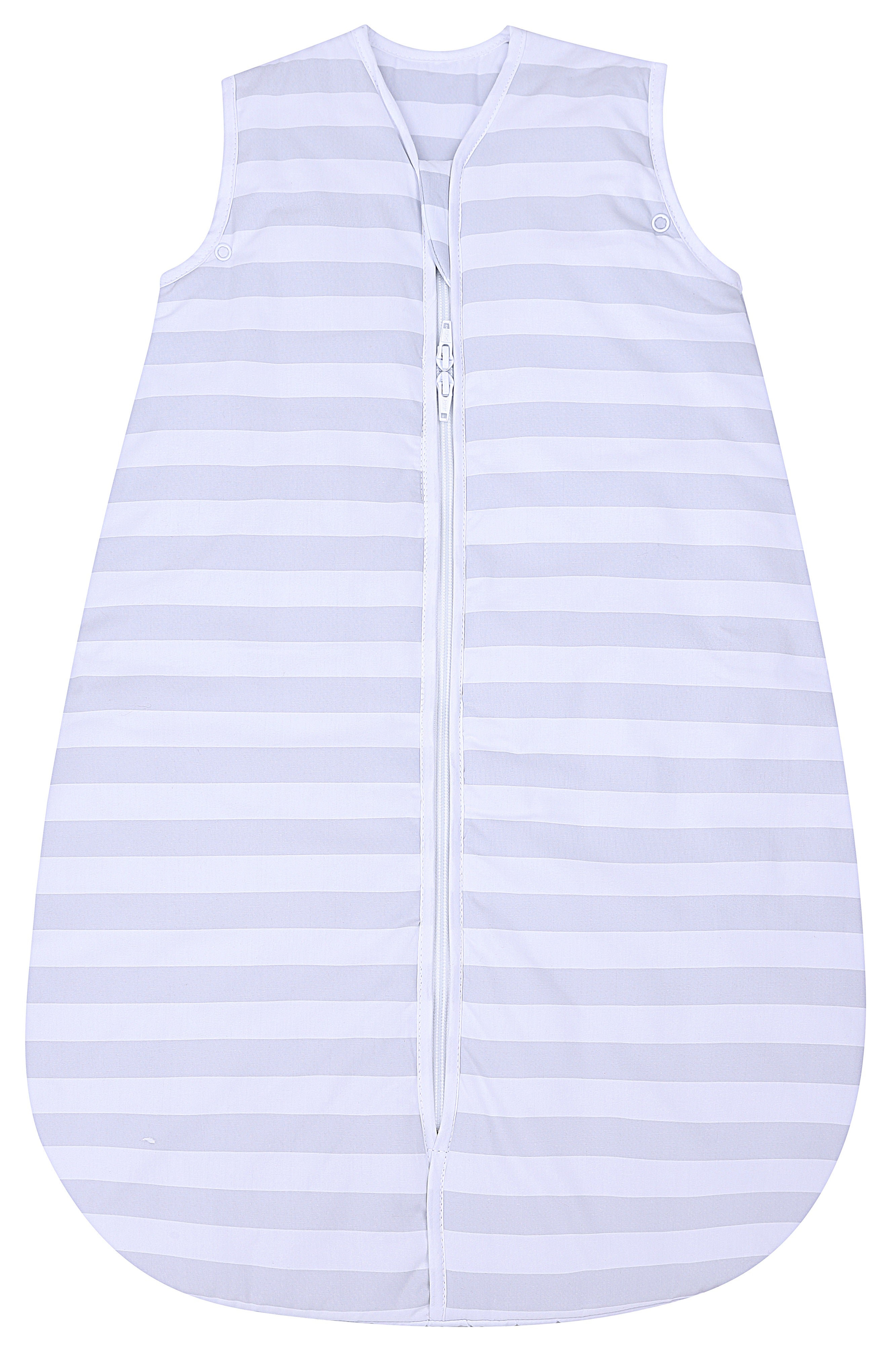 Snoozebag Baby Sleep Bag Grey Stripe 0 6 Months Front Zip 2020 Version 2.5 Tog