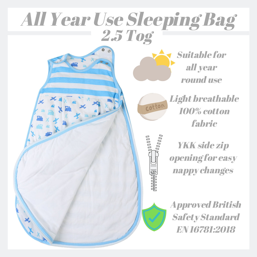 Sleeping bag 2.5 tog 18 36 months 2025